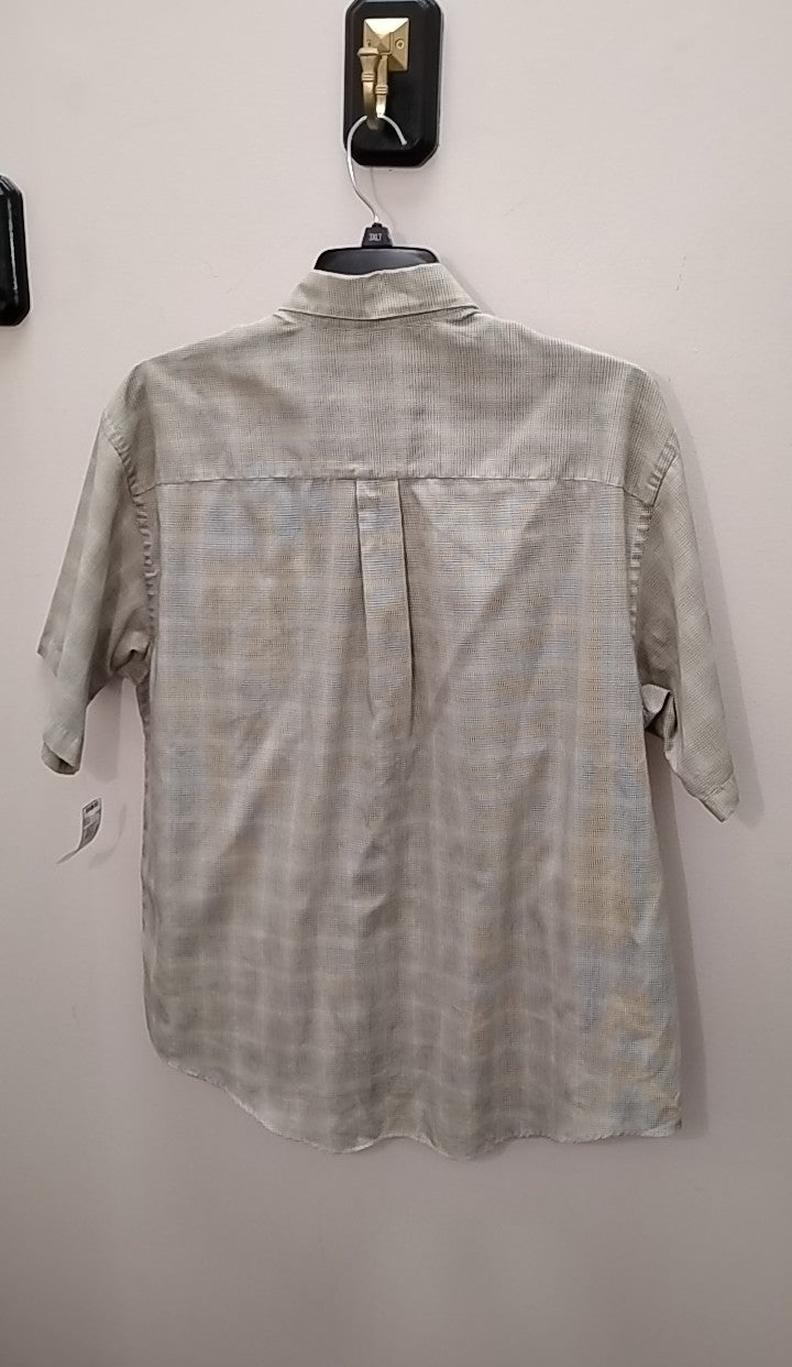 Size L Van Heusen Men's Short Sleeve Shirt