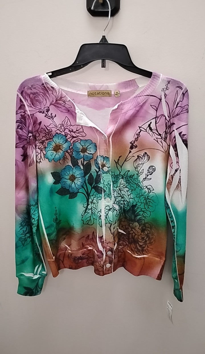Size M Notations Cardigan