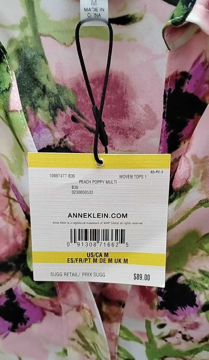 Size M Anne Klien Blouse