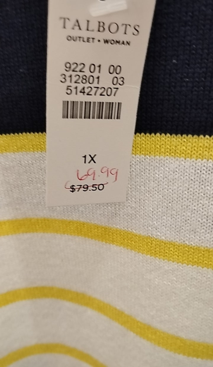 Size 1X Talbots Sweater
