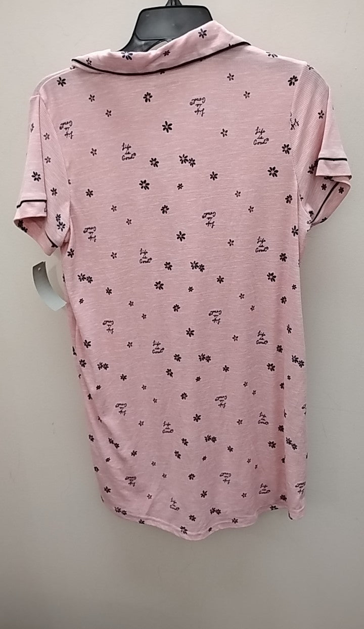 Size M Life Is Good Pajamas