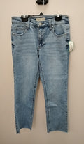 Size 2 Oat Jeans from Clothesline Consignment displayed on a hanger against a neutral background.