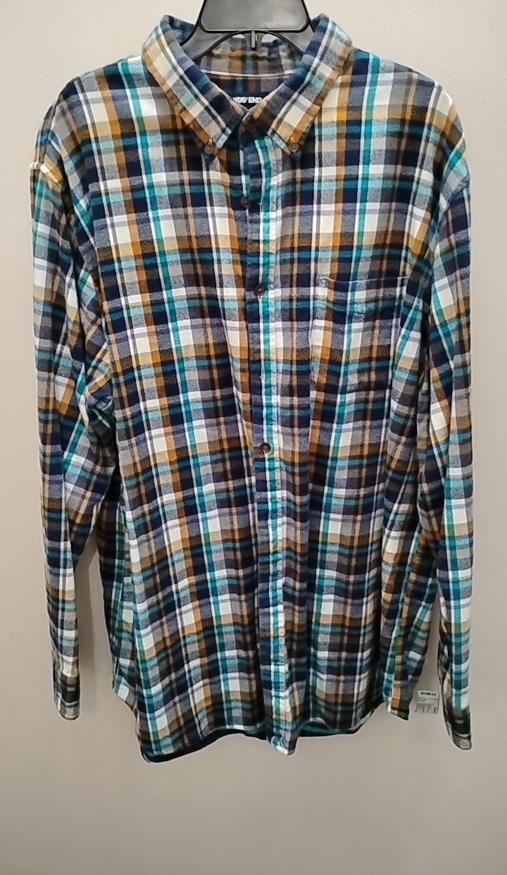 Size XXLT Land's End Men's Flannel
