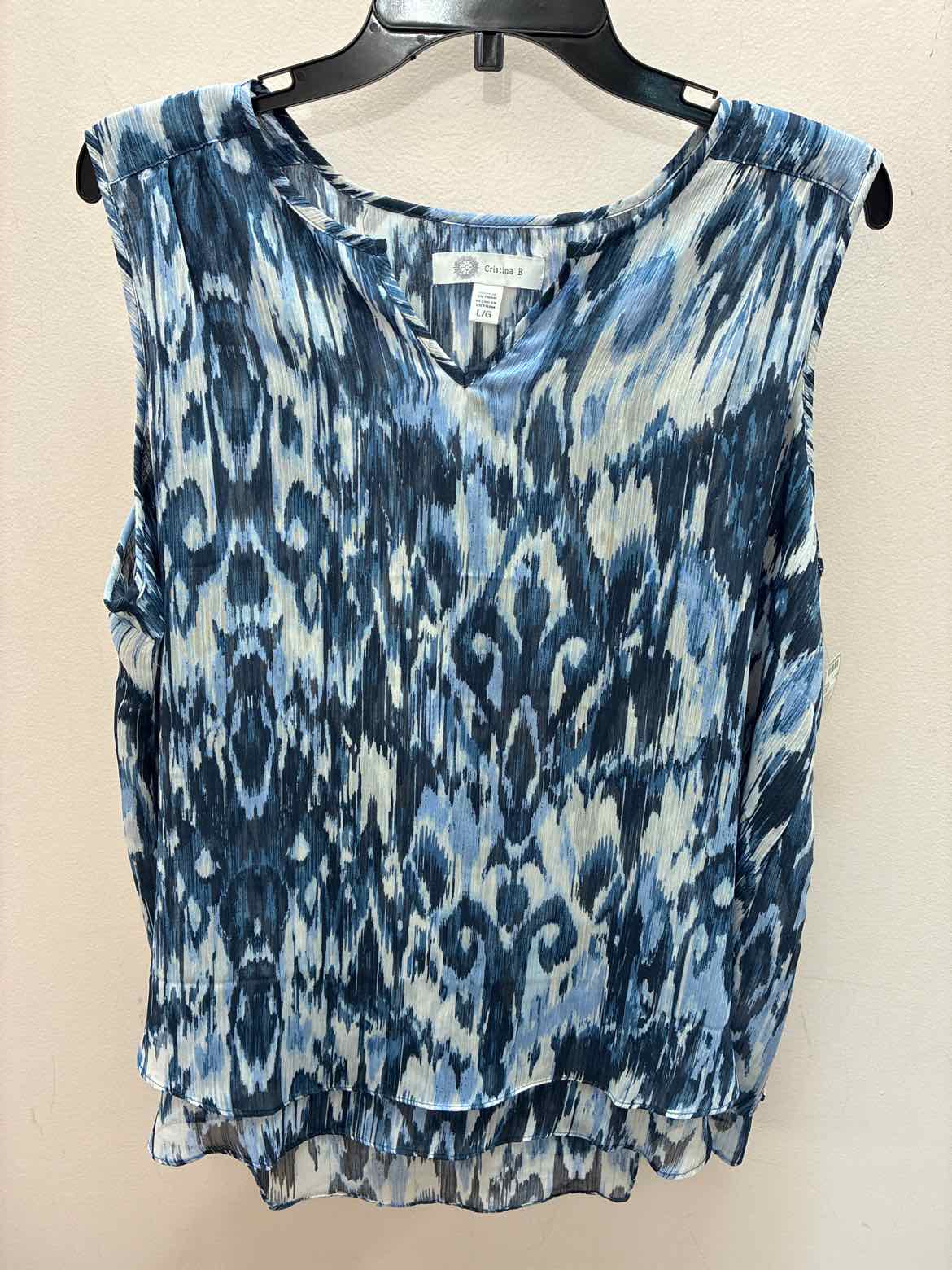 Size L Christina B Sleevless Sleeveless
