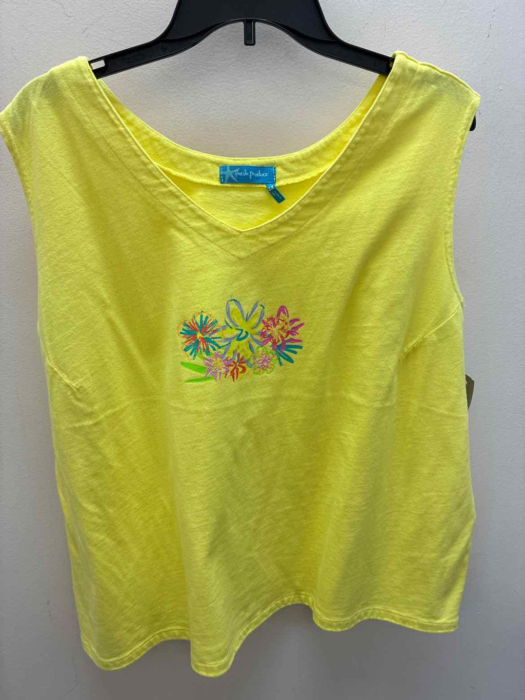 Size 2X Fresh Produce Sleeveless