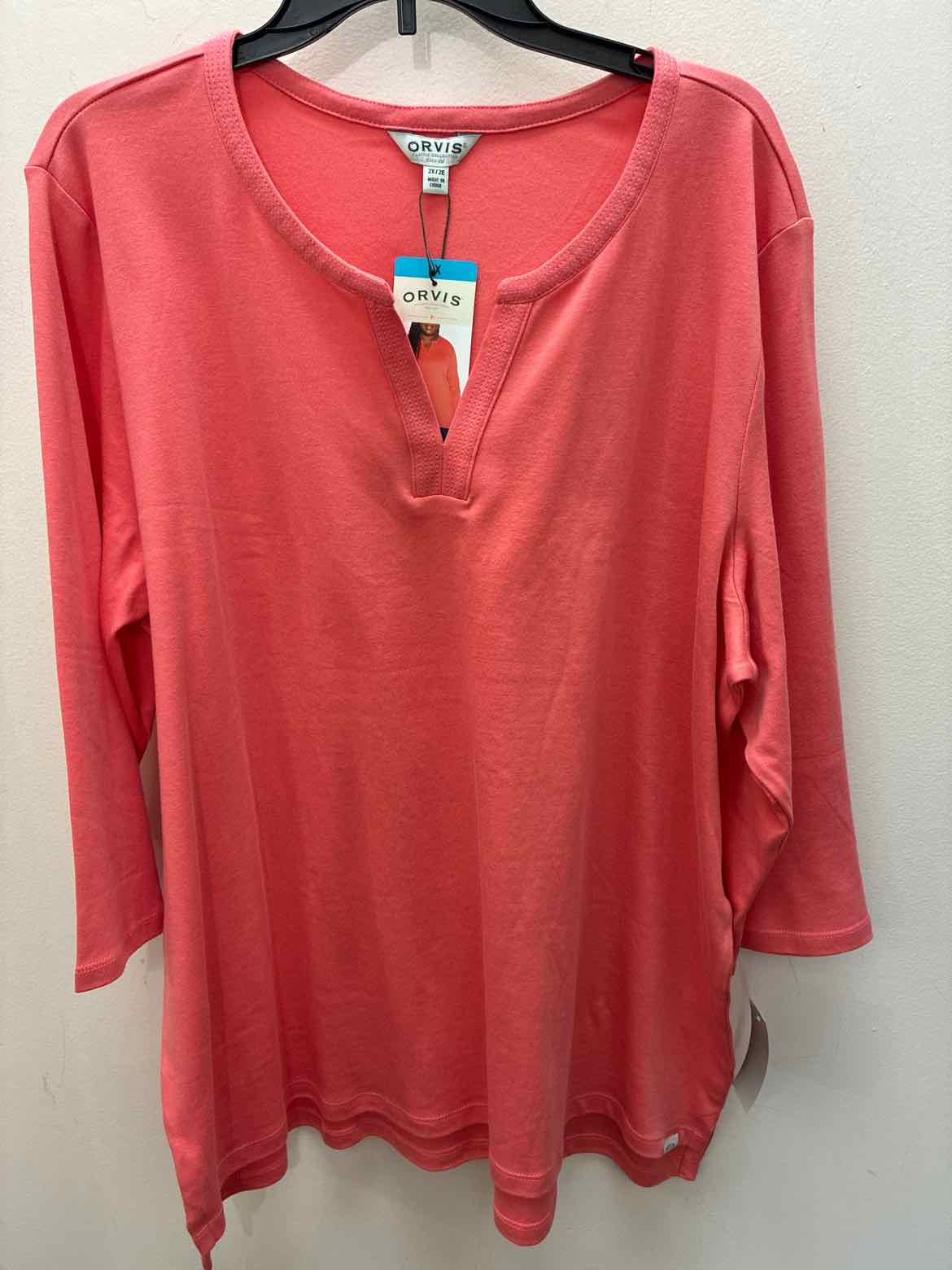 Size 2X Orvis Long sleeve top