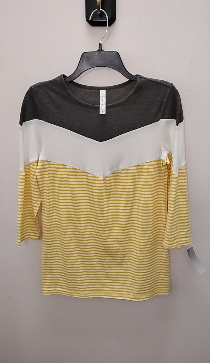 Size S Tickled Teal Long-sleeve t-shirt