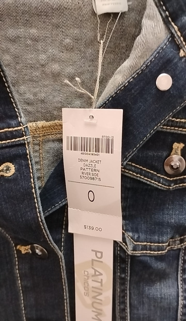 Size S Chicos Jean Jacket