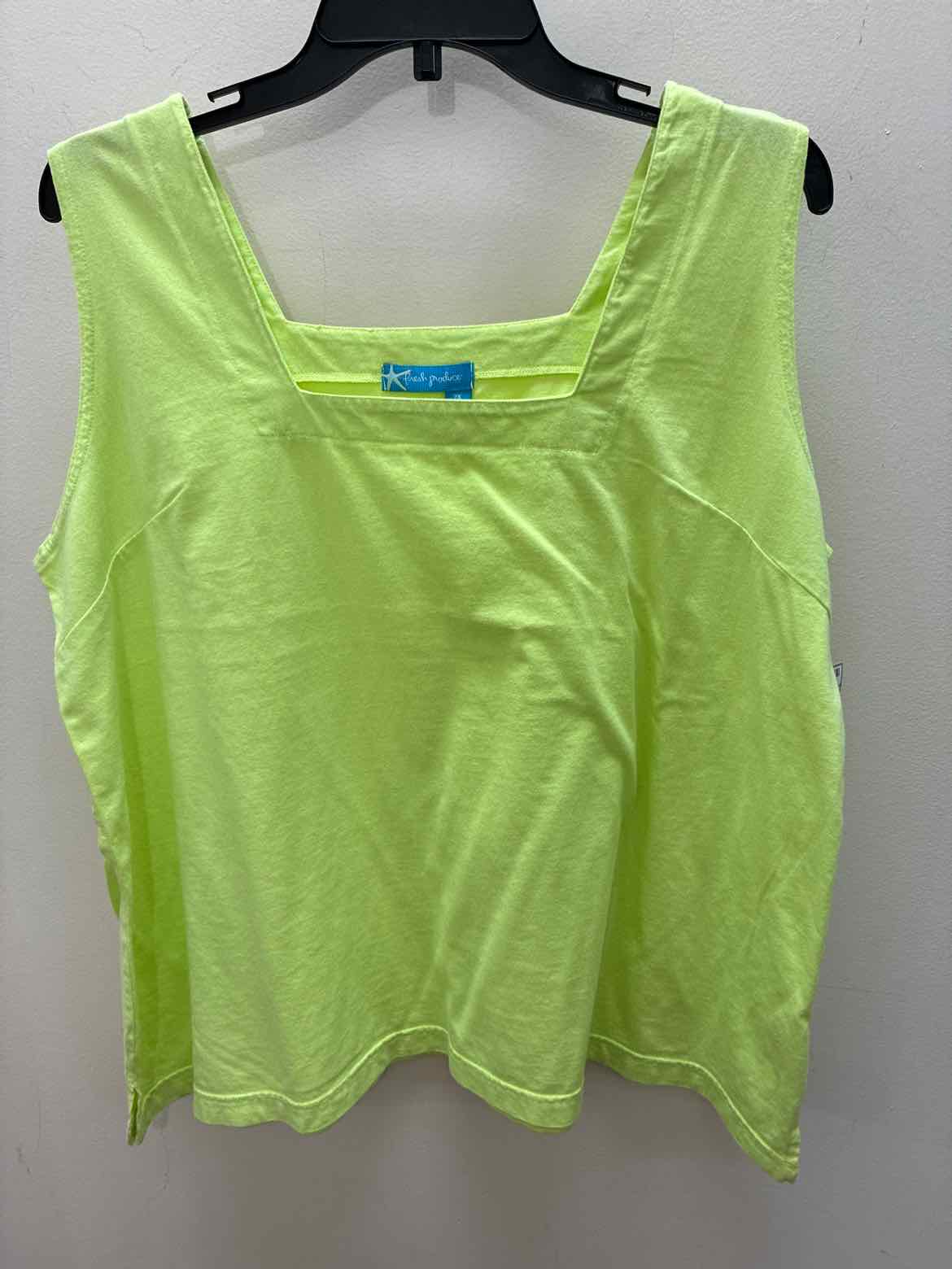 Size 2X Fresh Produce Sleeveless