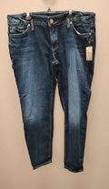 Size 14 Silver Capris