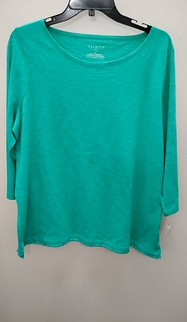 Size 1X Talbots Long-sleeve t-shirt