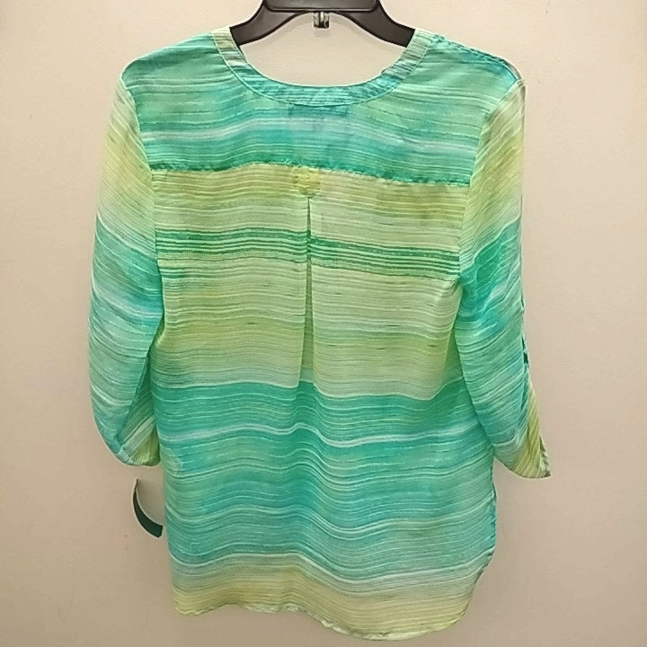 Size S Fred David 3/4 sleeves Blouse