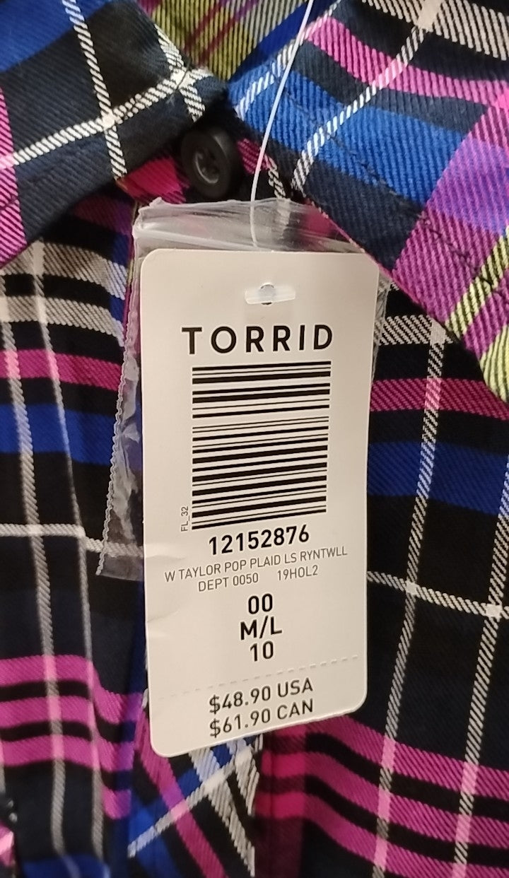 Size M Torrid Button Down