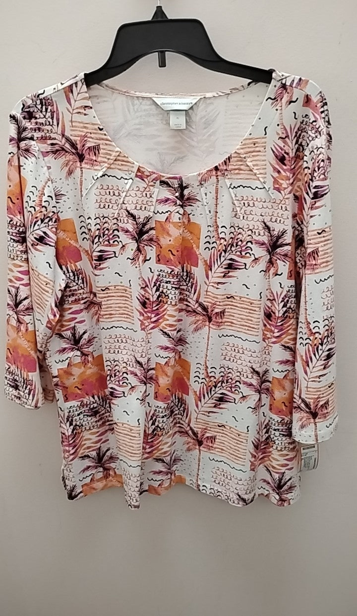 Size XL Christopher & Banks Blouse
