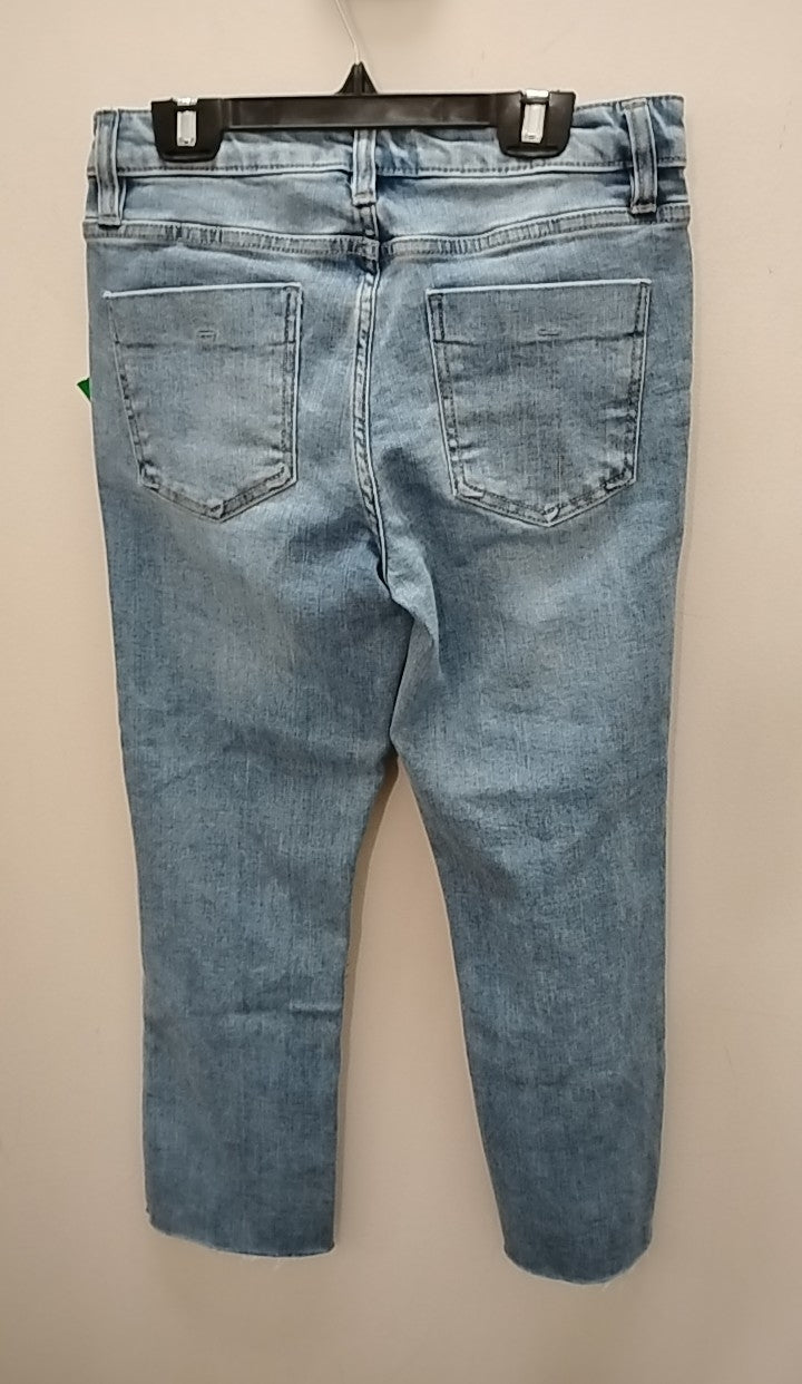 Back view of Size 2 Oat Jeans from Clothesline Consignment, showcasing a stylish, versatile denim design.