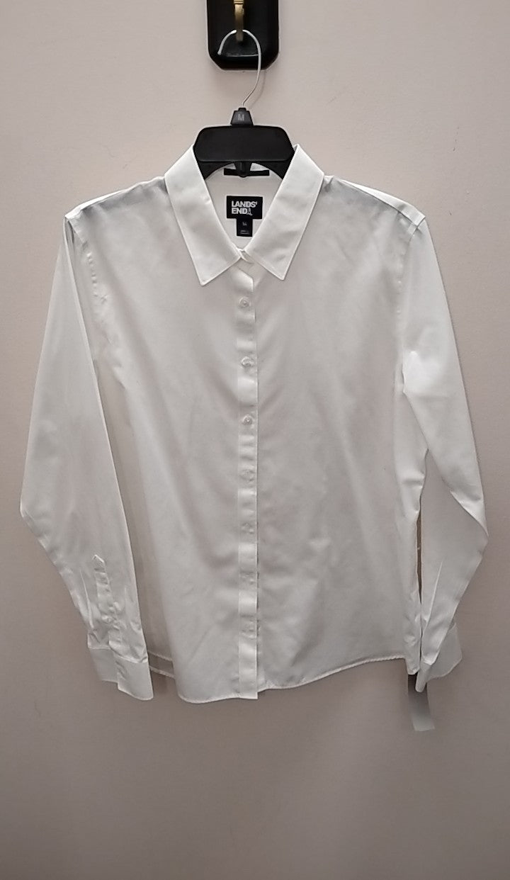 Size 14 Land's End Button Down