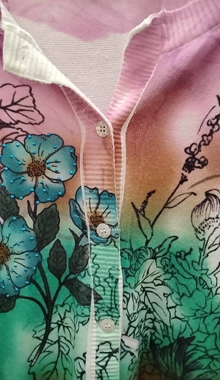 Size M Notations Cardigan