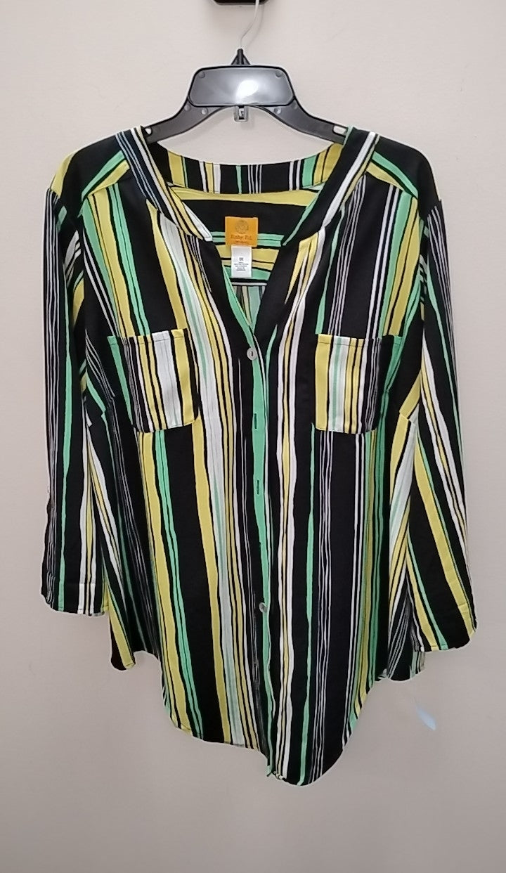 Size 1X Ruby Rd. Blouse