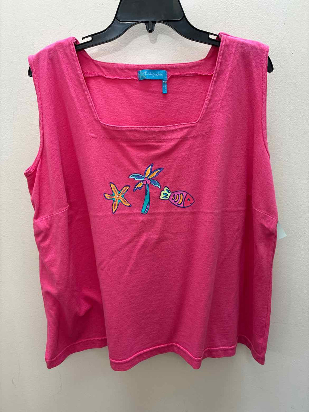 Size 3X Fresh Produce Sleeveless
