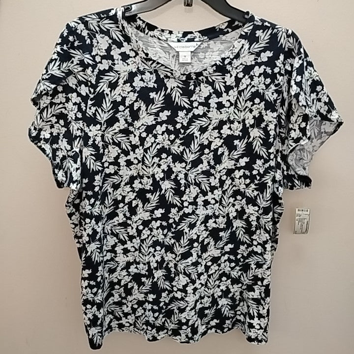 Size 1X Liz Claiborne Short Sleeve Misc. Tops