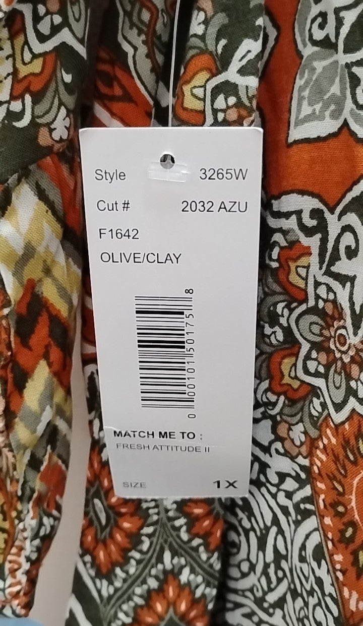Size 2X Southern Lady Blouse