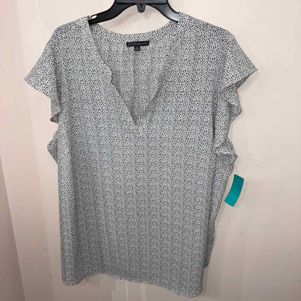 Size 3X Adrianna Papell Short Sleeve Misc. Tops