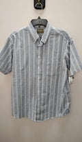 Size L Haggar Men's Short Sleeve Shirt