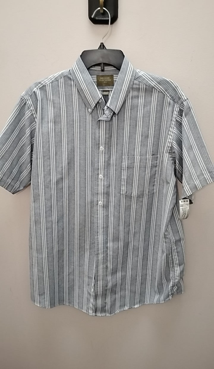 Size L Haggar Men's Short Sleeve Shirt