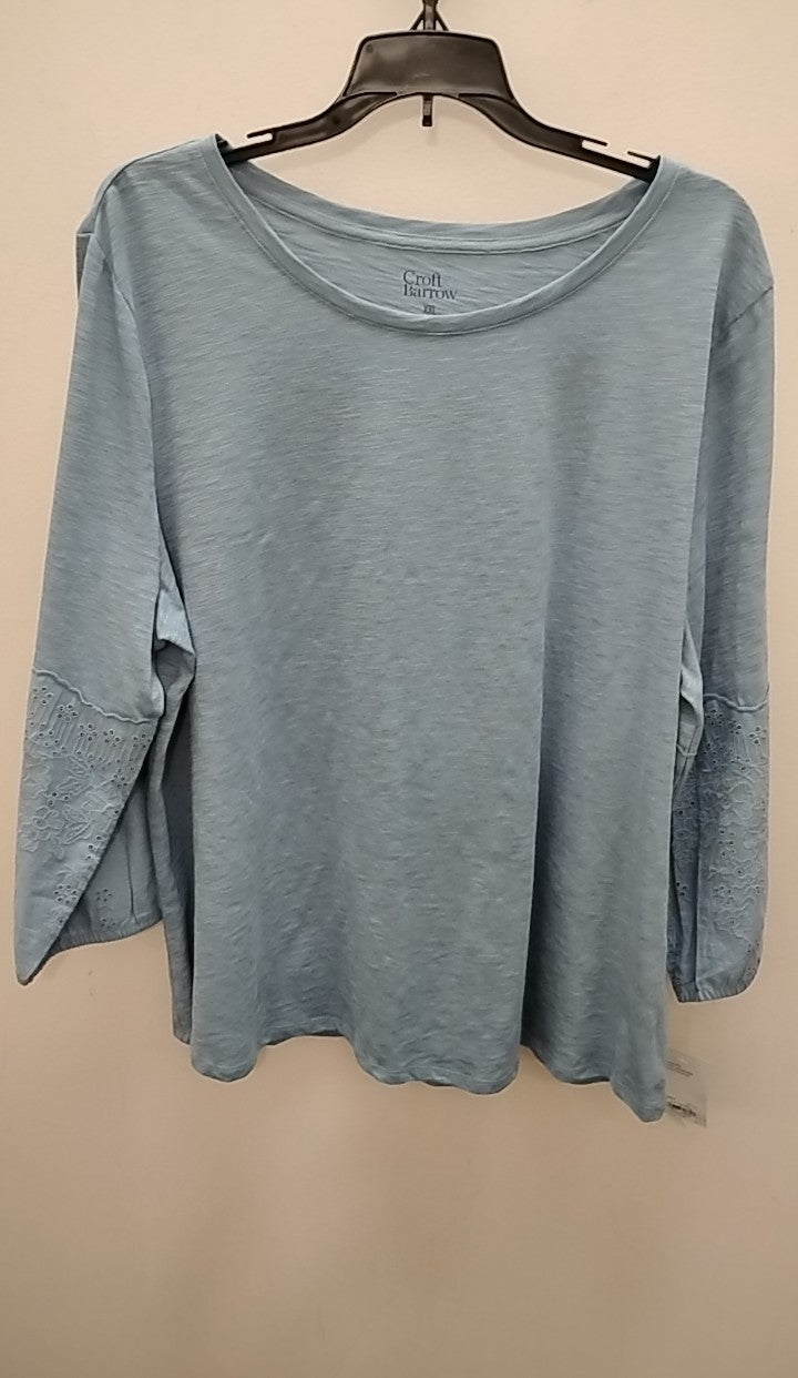 Size XXL Croft & Barrow 3/4 sleeves Misc. Tops
