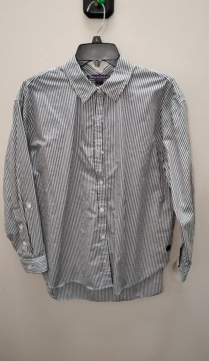 Size L Gloria Vanderbilt Button Down