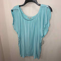 Size XXL Green Envelope Short Sleeve Misc. Tops