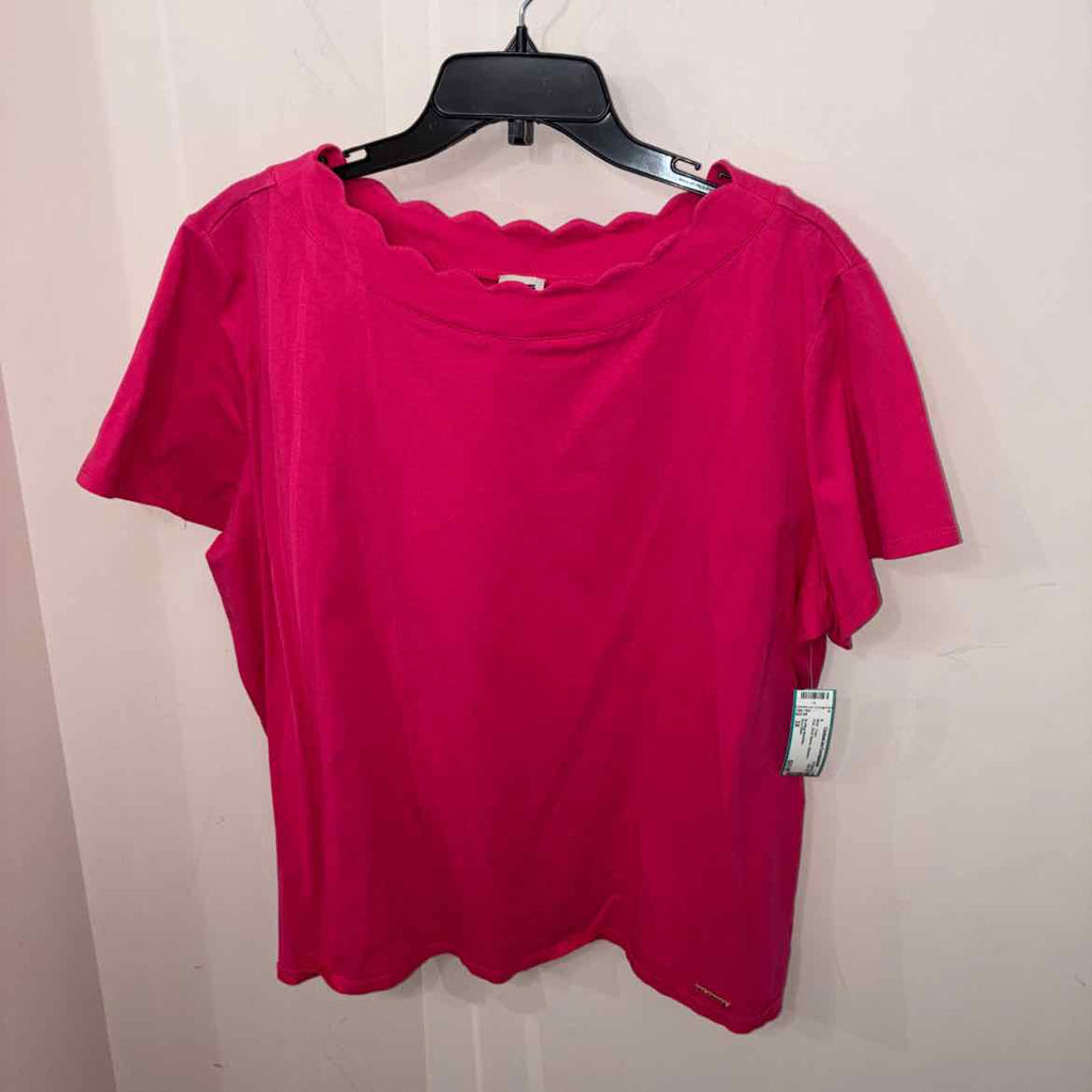 Size 3X Ann Klein Short Sleeve Misc. Tops