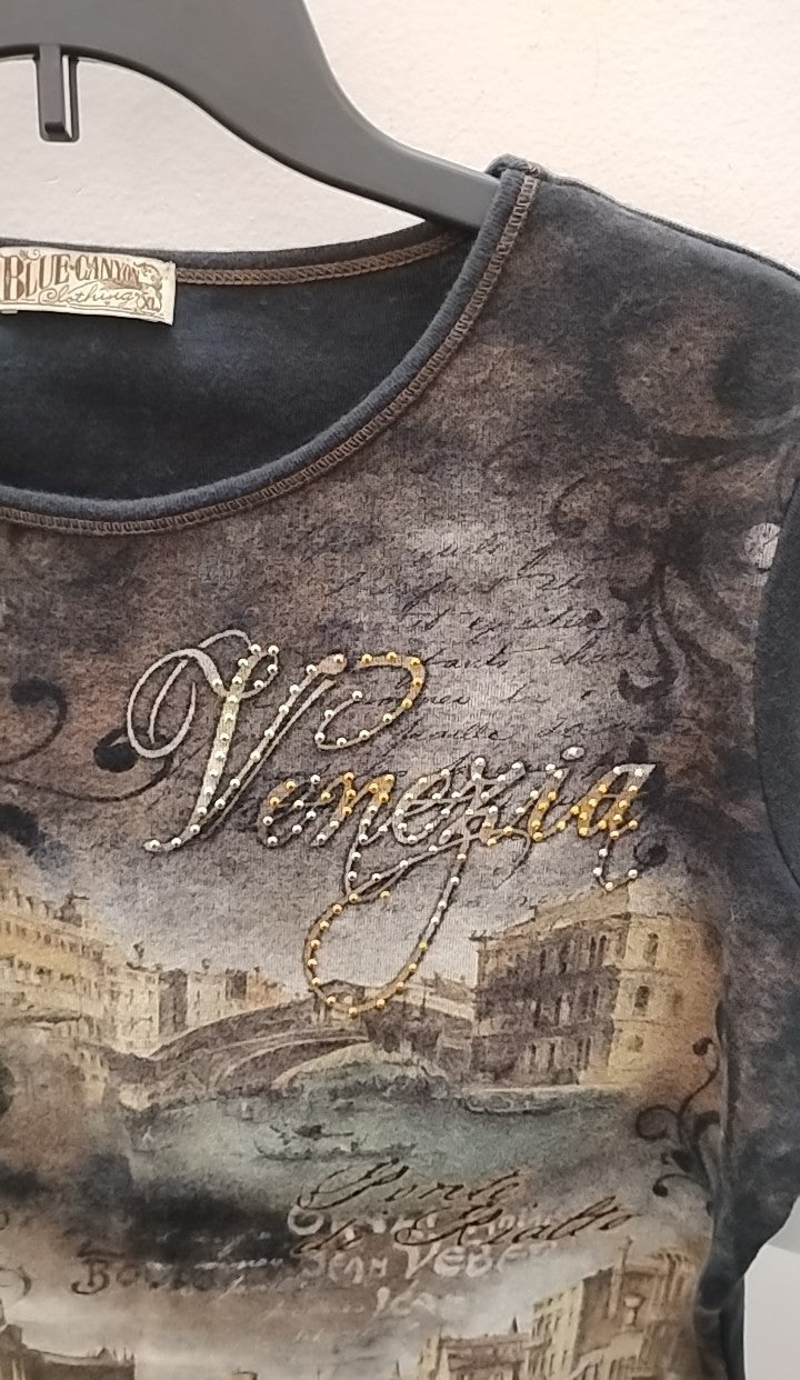 Size XL Blue Canyon T-shirt