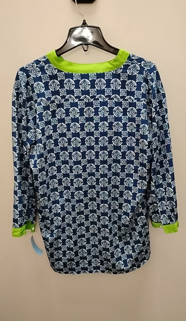 Size XL Rock,Flower,Paper Blouse