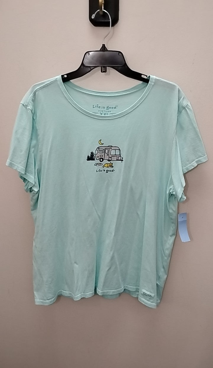 Size 2X Life Is Good T-shirt