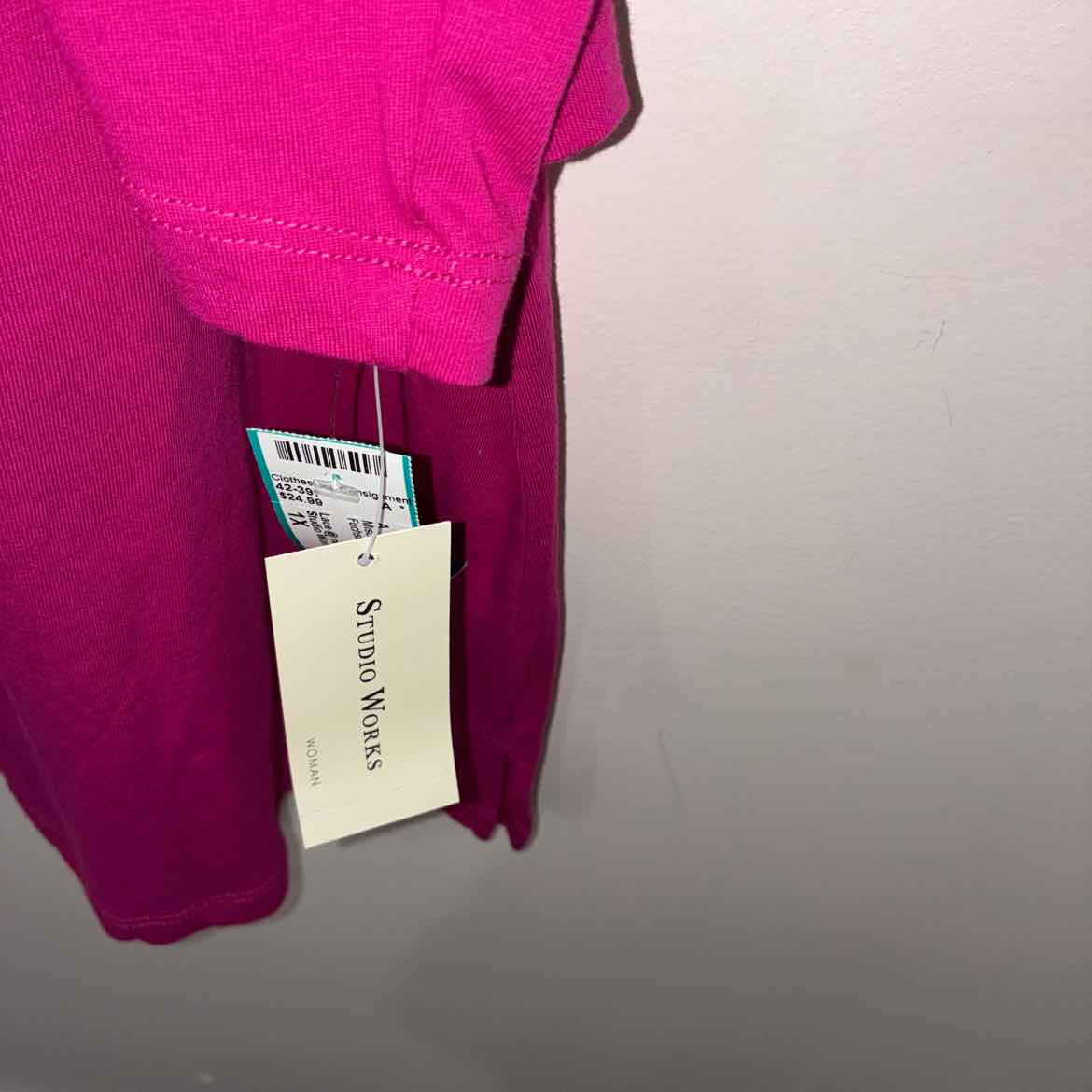 Size 1X Studio Works 3/4 sleeves Misc. Tops