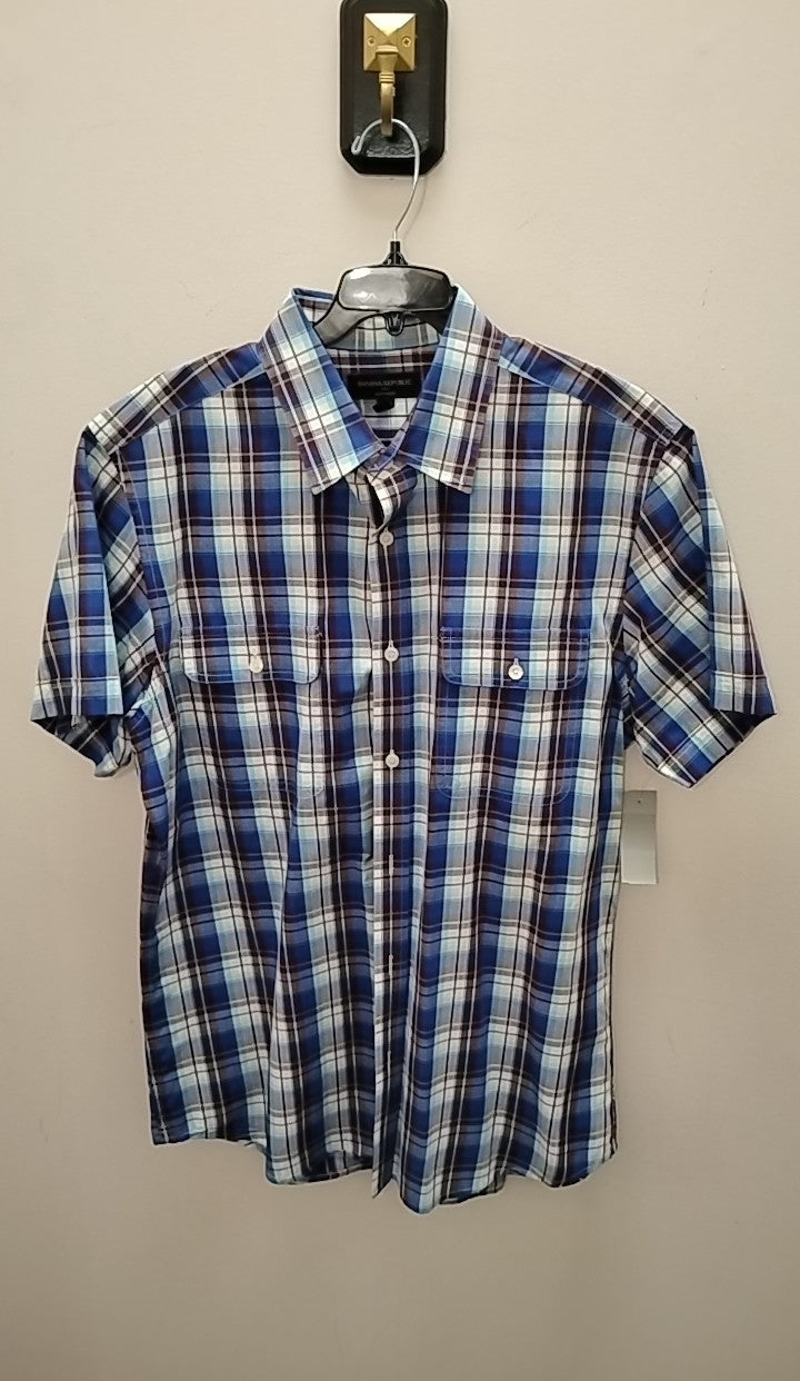 Size L Banana Republic Men's Short Sleeve Shirt
