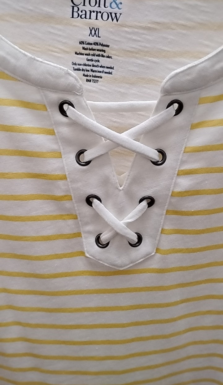Size XXL Croft & Barrow 3/4 sleeves Misc. Tops