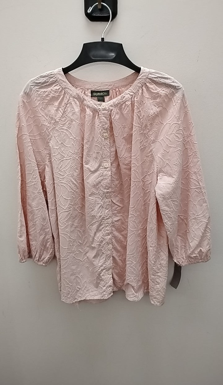 Size L Style & Co. Blouse