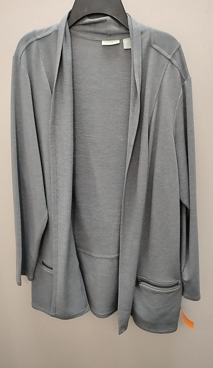 Size 1X Logo Cardigan