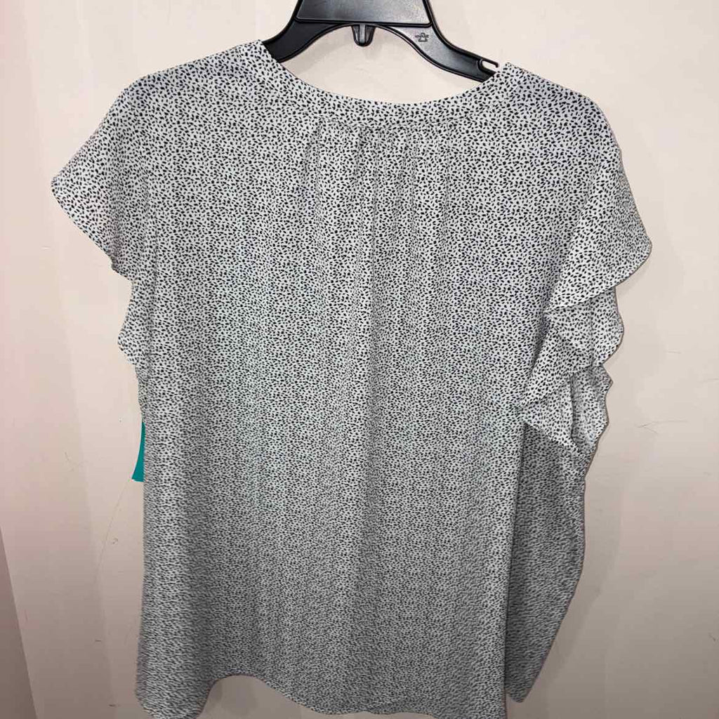 Size 3X Adrianna Papell Short Sleeve Misc. Tops